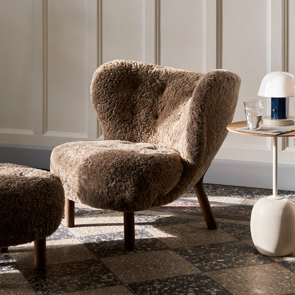 Little Petra Lounge Chair and Pouf
