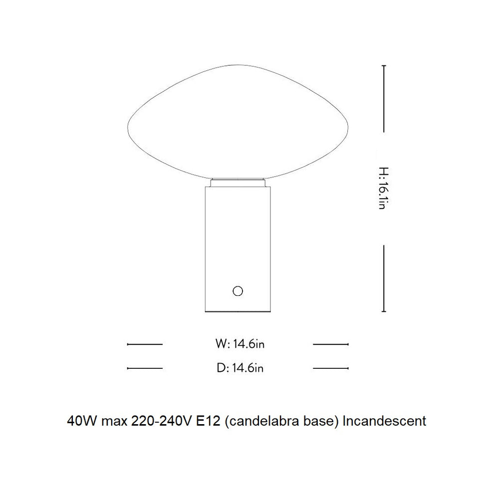 Mist Table Lamp