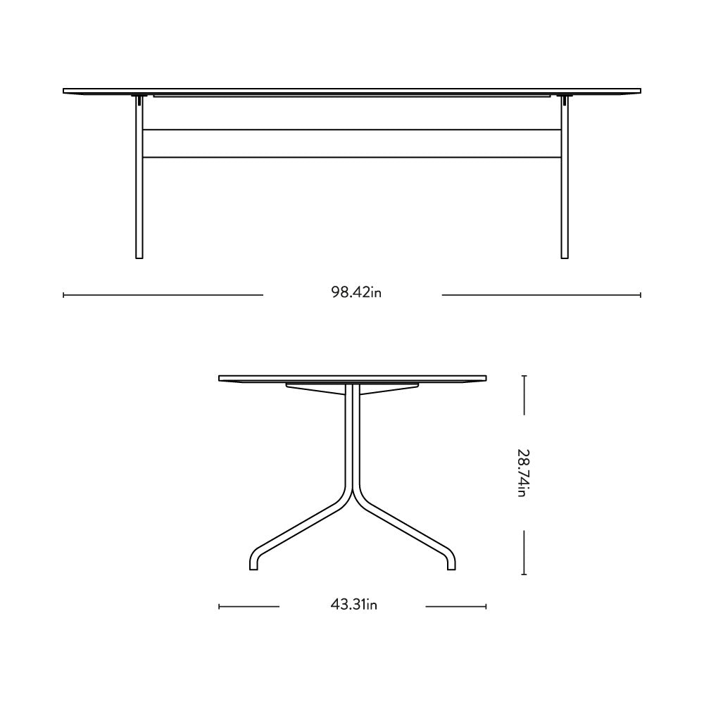 Pavilion Dining Table