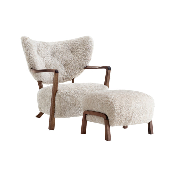 Wulff Lounge Chair and Pouf