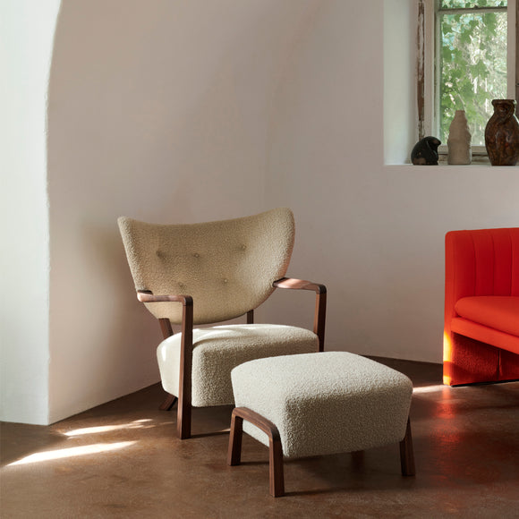 Wulff Lounge Chair and Pouf