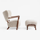 Wulff Lounge Chair and Pouf