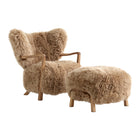 Wulff Lounge Chair and Pouf