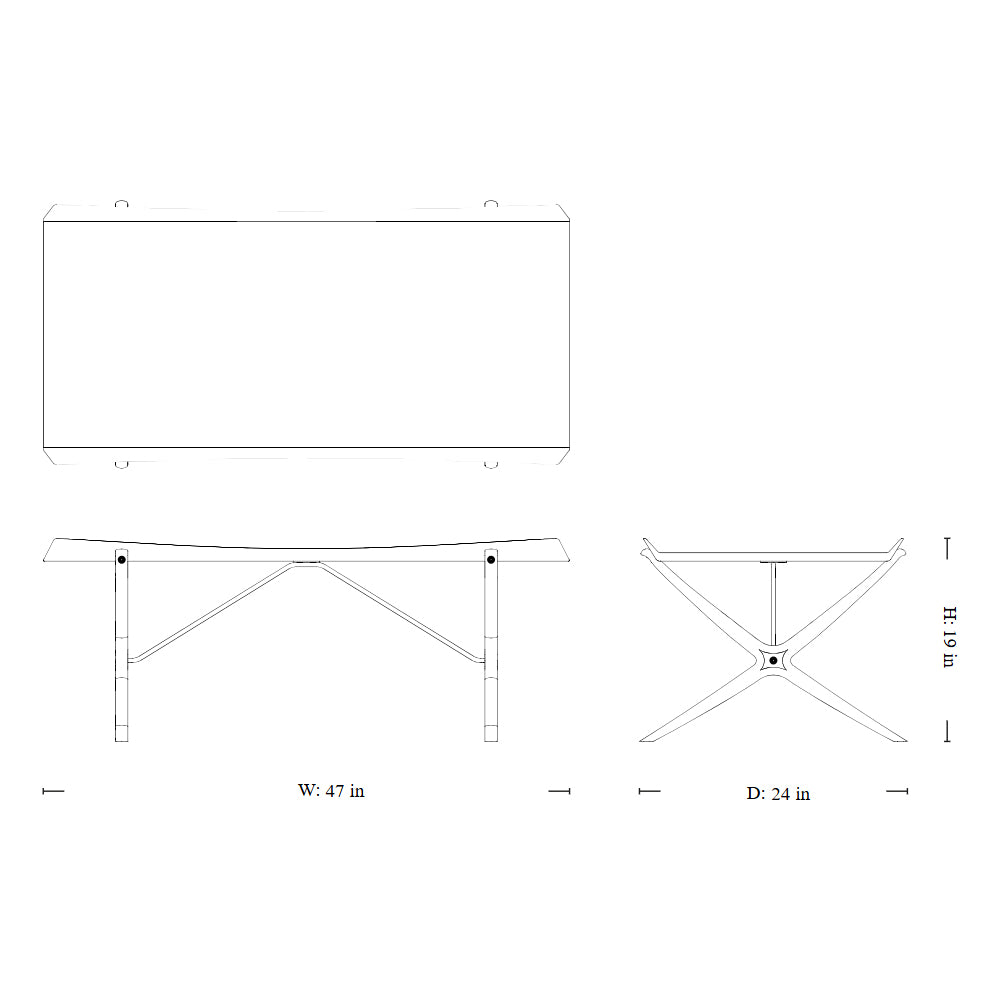 X Coffee Table