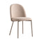 Tuka Chair  option Taupe Cros / Matte Lava