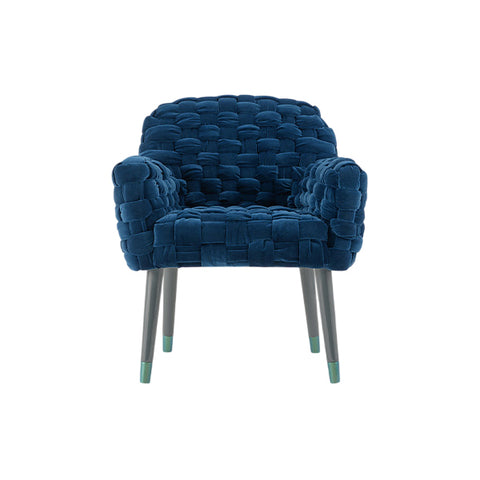 Azul Woven Dining Armchair