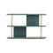 Roma Bookcase  option 1295P cat. LH / Green LLVE01