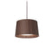 Twiggy Wood Pendant Light  option Burgundy / 138 in