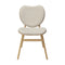 A Conversation Piece Dining Chair  option White Sands