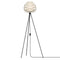 Aluvia Tripod Floor Lamp  option Pearl White