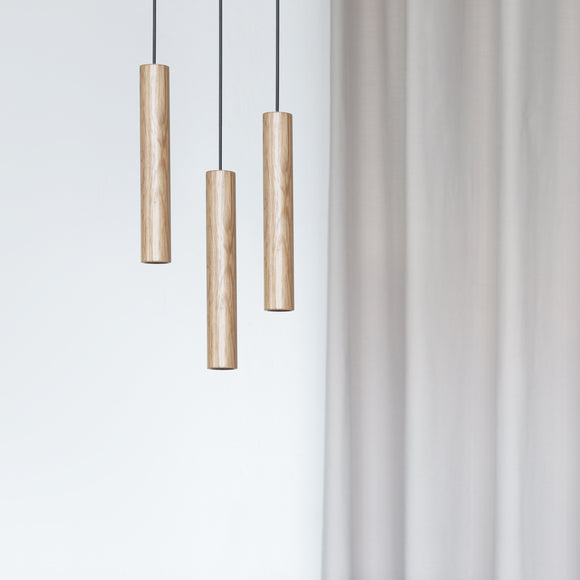 Chimes 3-Light Cluster LED Pendant Light
