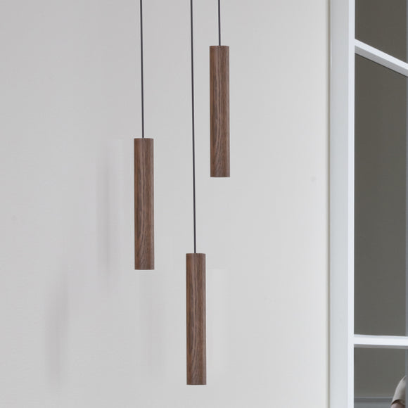 Chimes 3-Light Cluster LED Pendant Light