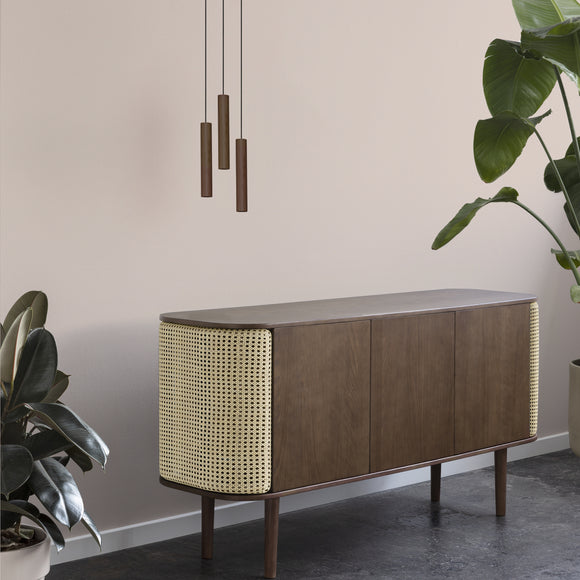 Chimes 3-Light Cluster LED Pendant Light