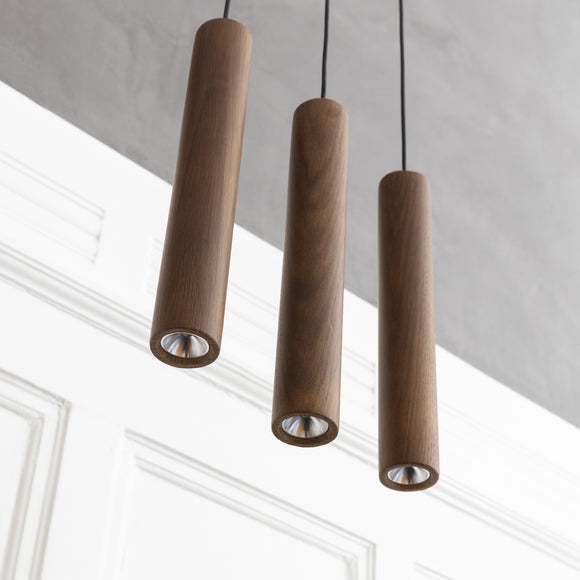 Chimes 3-Light Cluster LED Pendant Light