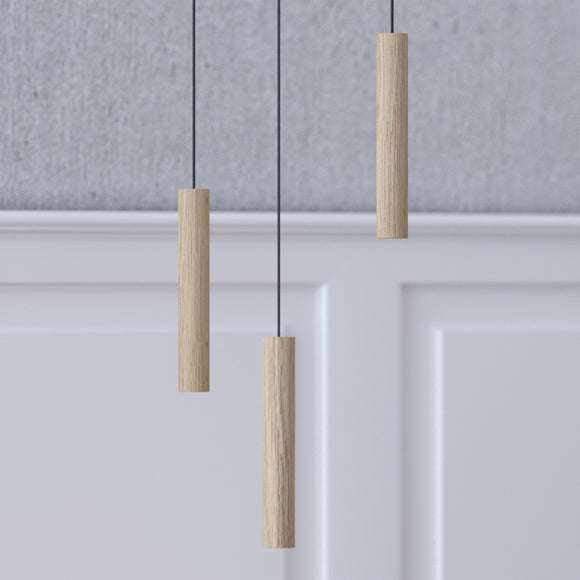 Chimes 3-Light Cluster LED Pendant Light