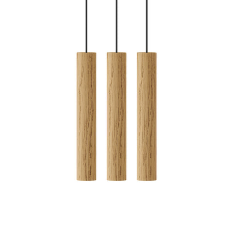Chimes 3-Light Cluster LED Pendant Light