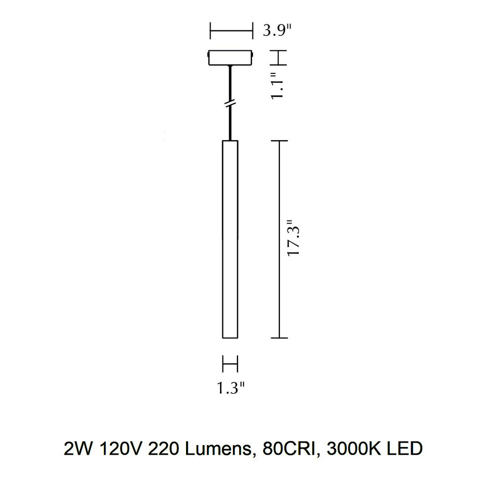 Chimes LED Pendant Light