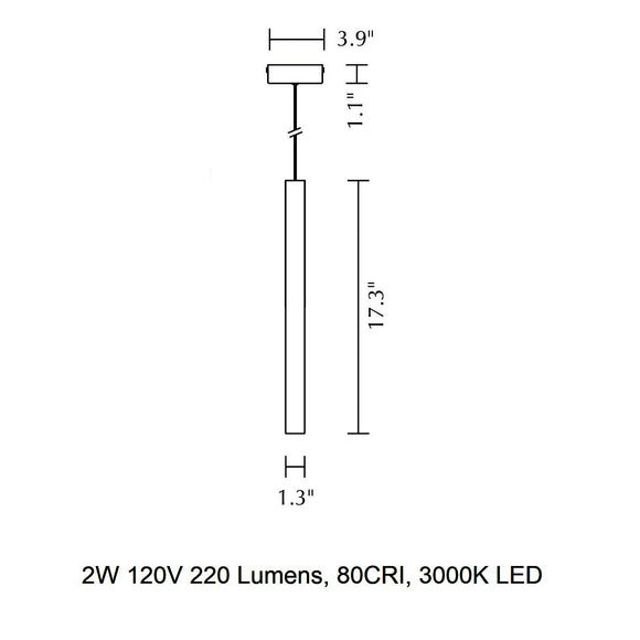 Chimes LED Pendant Light