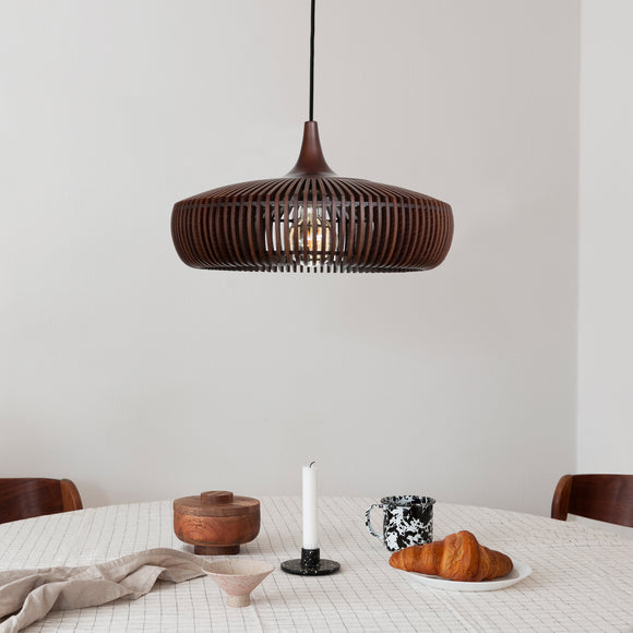Clava Dine Wood Pendant Light