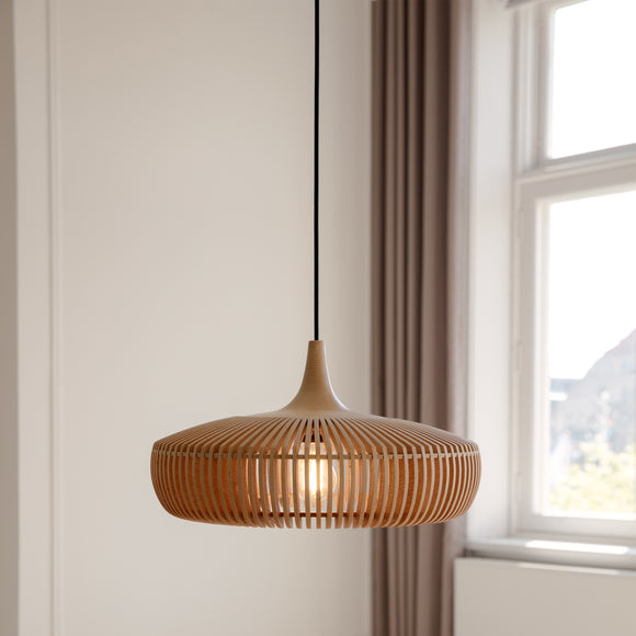 Clava Dine Wood Pendant Light