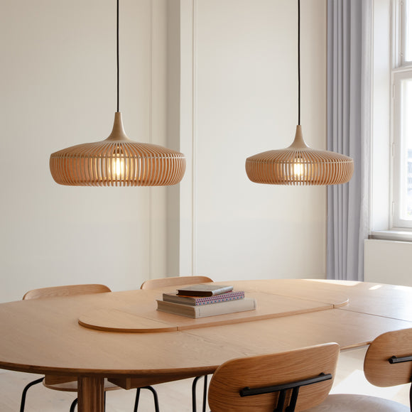 Clava Dine Wood Pendant Light