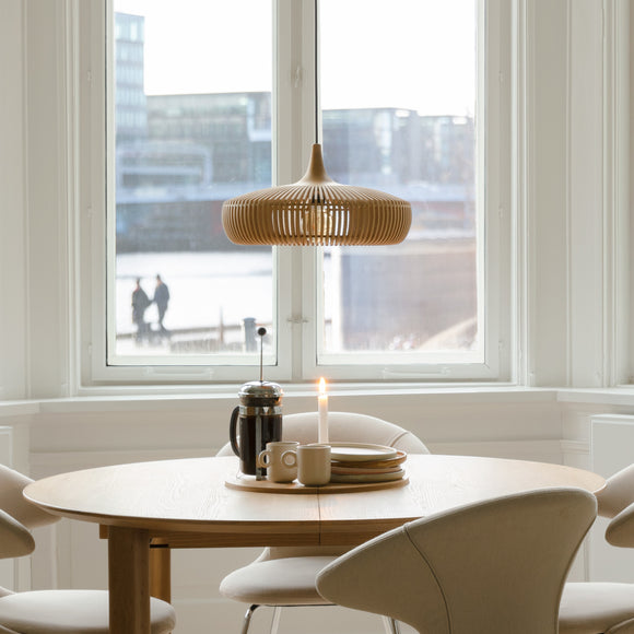 Clava Dine Wood Pendant Light