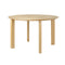Comfort Circle Dining Table  option Smooth