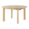 Comfort Circle Extendable Dining Table  option Smooth