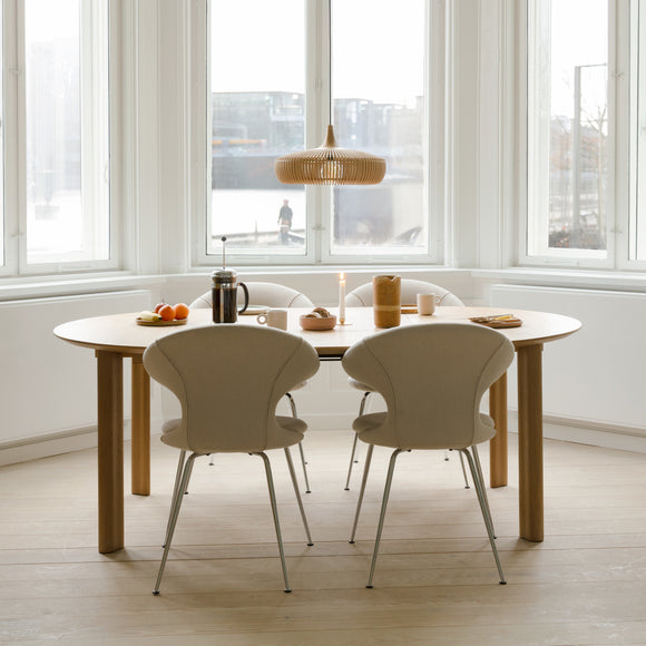 Comfort Circle Extendable Dining Table