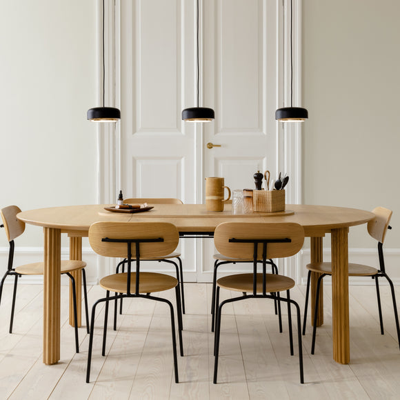 Comfort Circle Extendable Dining Table