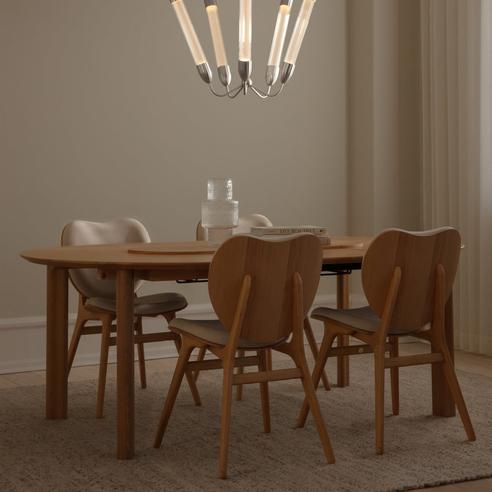 Comfort Circle Extendable Dining Table