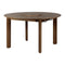 Comfort Circle Extendable Dining Table  option Dark Oak