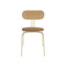 Curious Stackable Chair  option Caramel