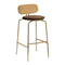 Curious Stool  option Teddy Brown