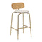 Curious Stool  option Teddy White