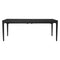 Heart'n'Soul Extendable Dining Table  option Black Oak