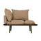 Lounge Around 1.5-Seater Sofa  option Dark Oak