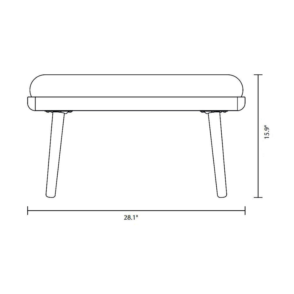 Lounge Around Shuffle Ottoman