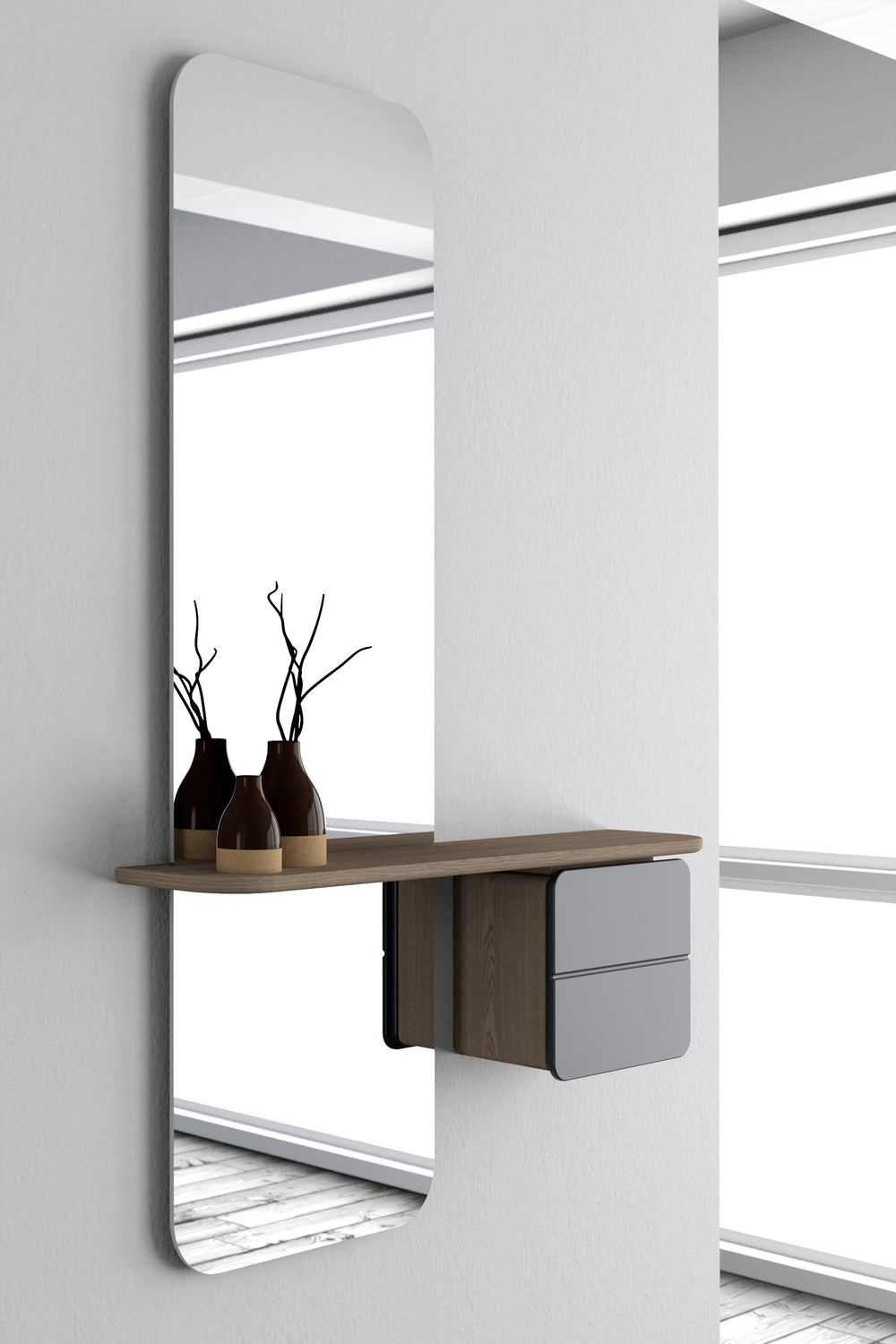 One More Look Wall Mirror