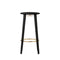 The Socialite Stool  option Black Oak