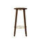 The Socialite Stool  option Dark Oak
