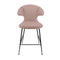 Time Flies Stool  option Stone Rose