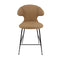 Time Flies Stool  option Sugar Brown