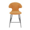Time Flies Stool  option Tangerine