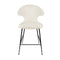 Time Flies Stool  option Teddy White