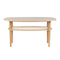 Together Rectangle Coffee Table  option Light Oak