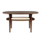 Together Square Coffee Table  option Dark Oak