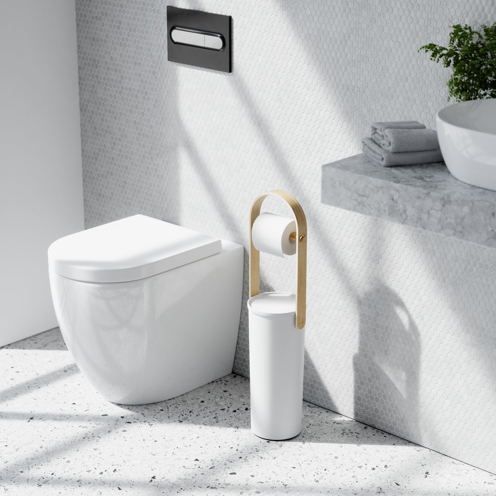 Bellwood Toilet Paper Holder And Reserve