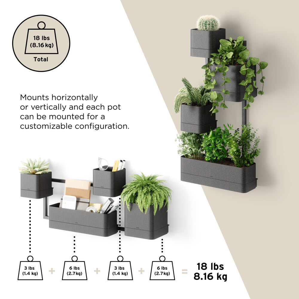 Cubiko Wall Planter