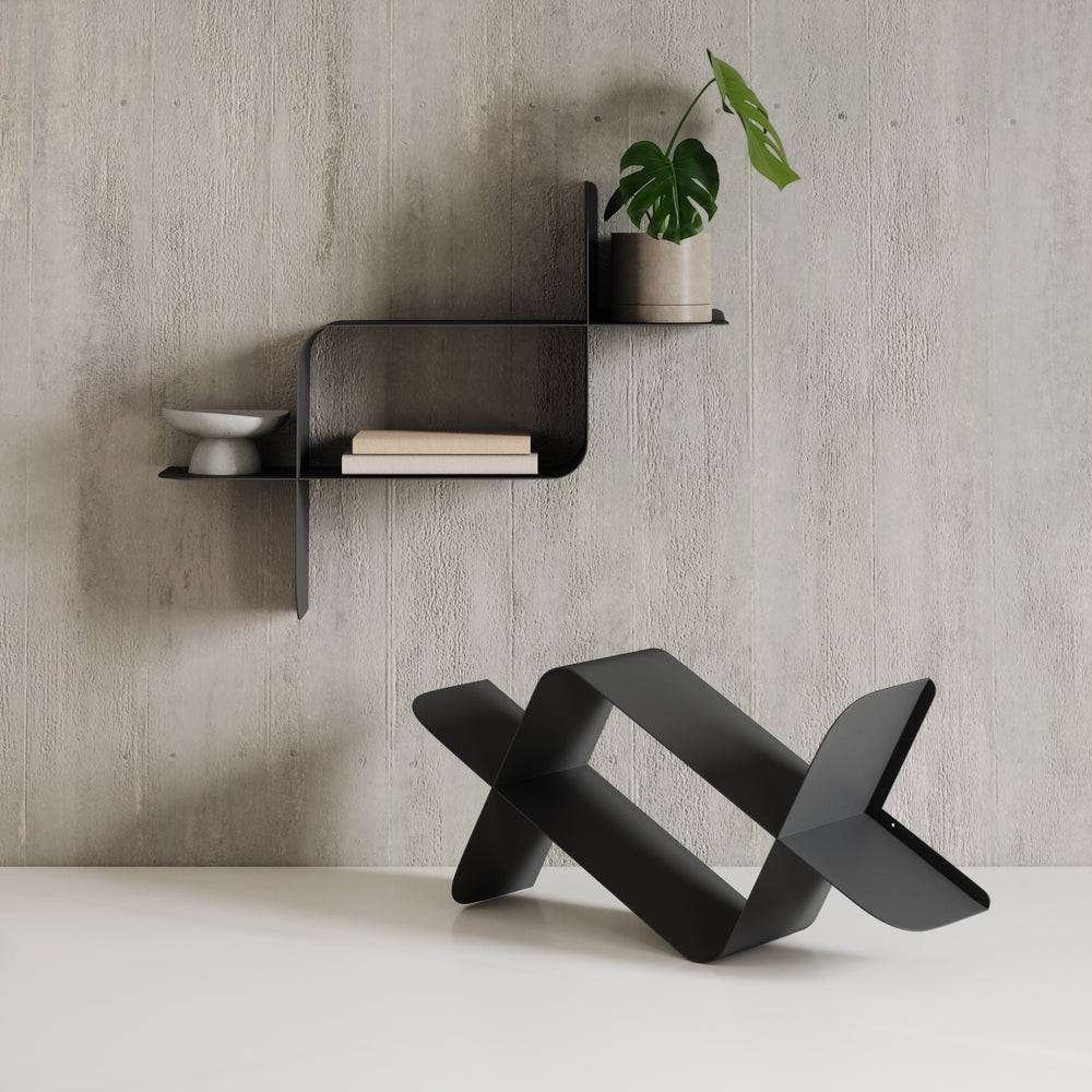 Montage Metal Wall Shelf (Set of 2)